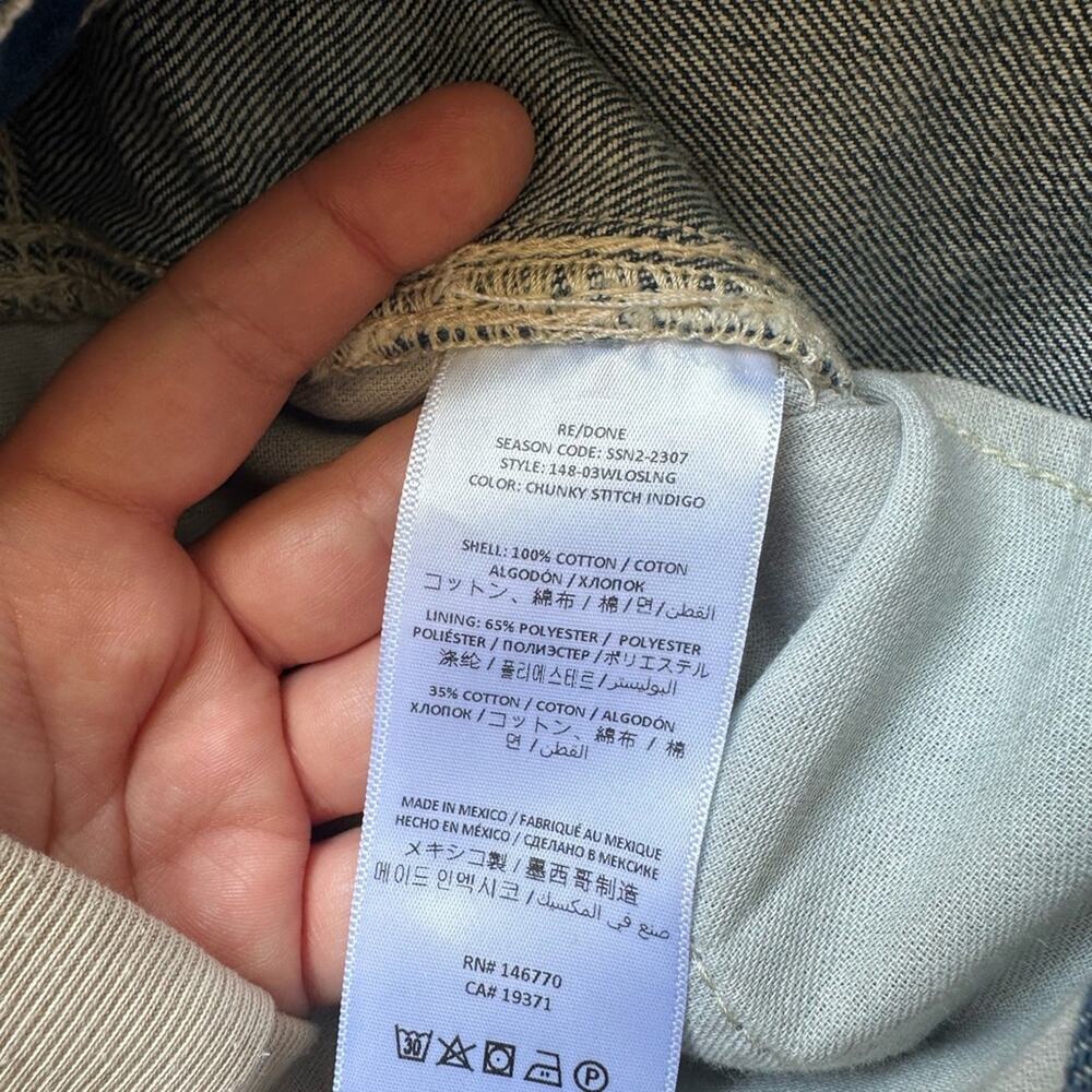 RE/DONE Loose Long Jeans NWT - Picture 4 of 8